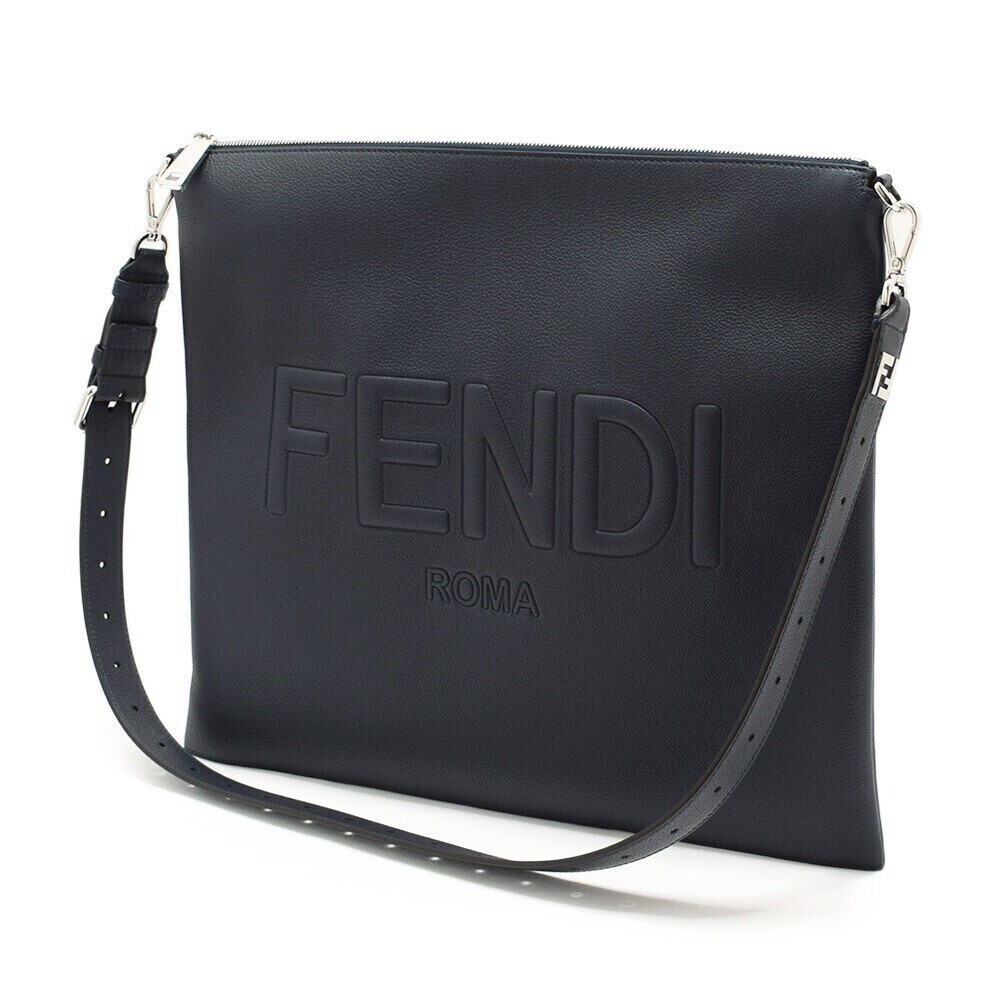 Fendi Shoulder Bag Dark Blue